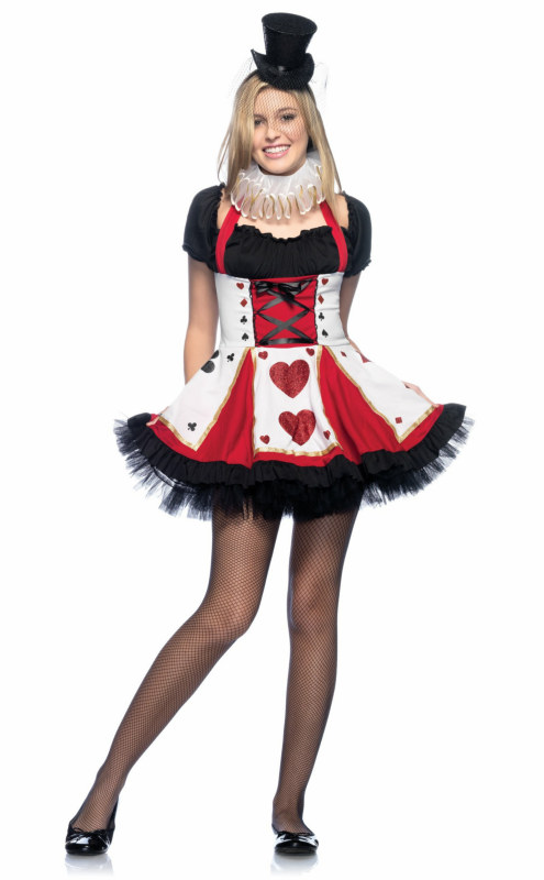 Pretty Playing Card Teen Costume