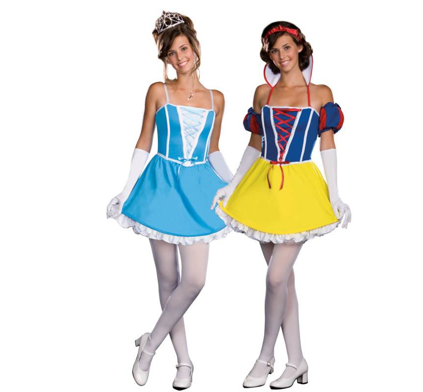 Damsels in Distress (Reversible) Teen Costume