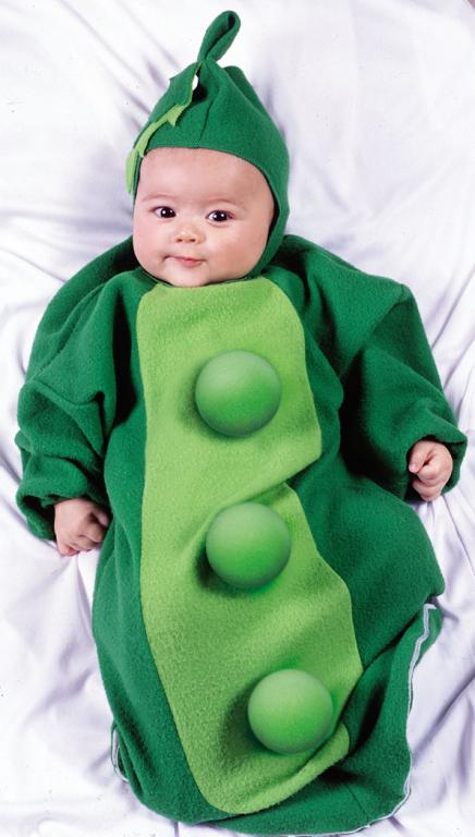 Pea Pod Bunting Infant Costume