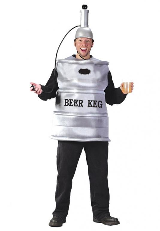 Beer Keg Adult Costume