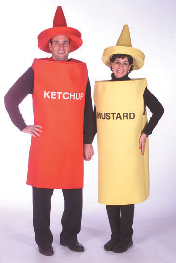 Ketchup Bottle Adult Costume