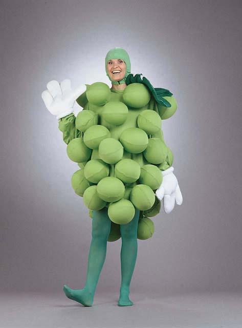 Green Grapes Adult Costume