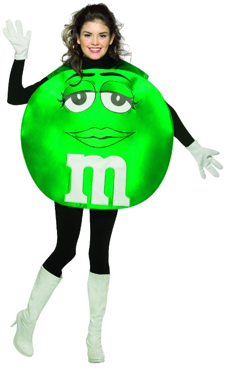 Green M&Ms Costume