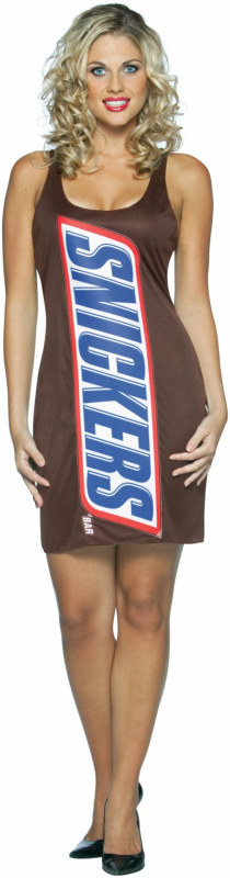 Snickers Tank Dress Adult Costume