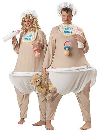 Adult Baby Costume