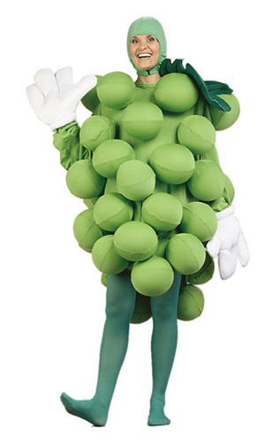 Adult Green Grapes Costume