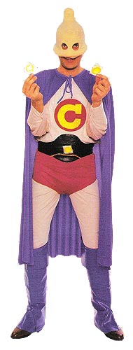 Adult Captain Condom Costume