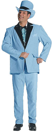 Baby Blue Dimwit Costume