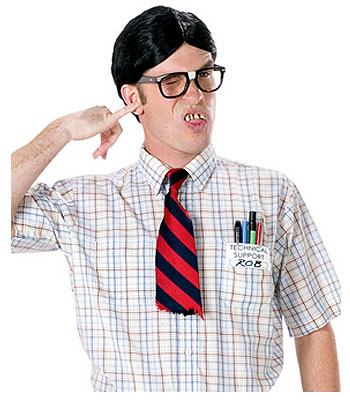 Adult Nerd Costume Kit