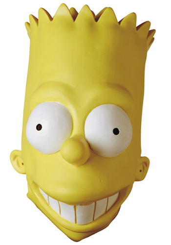 Oversized Bart Simpson Mask