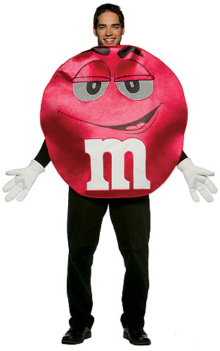 Adult Red M&M Costume