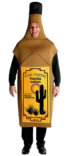 Tequila Bottle Costume