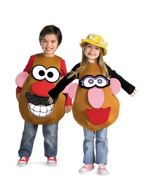 Kids Mr or Mrs Potato Head Deluxe Costume