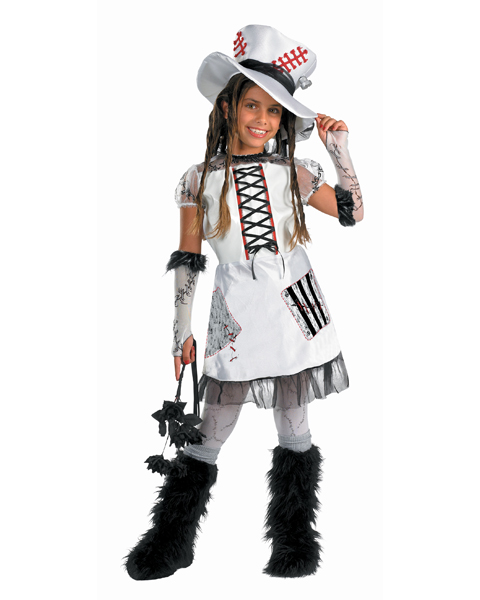 Monster Bride White Costume for Child