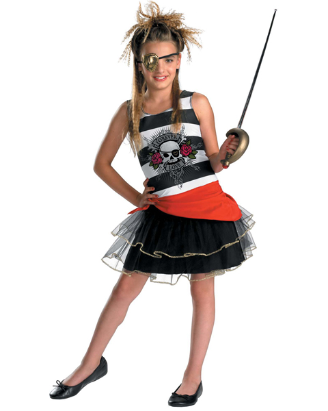 Teen Decked Out Pirate Costume