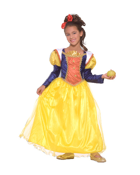 Girls Deluxe Snow White Costume