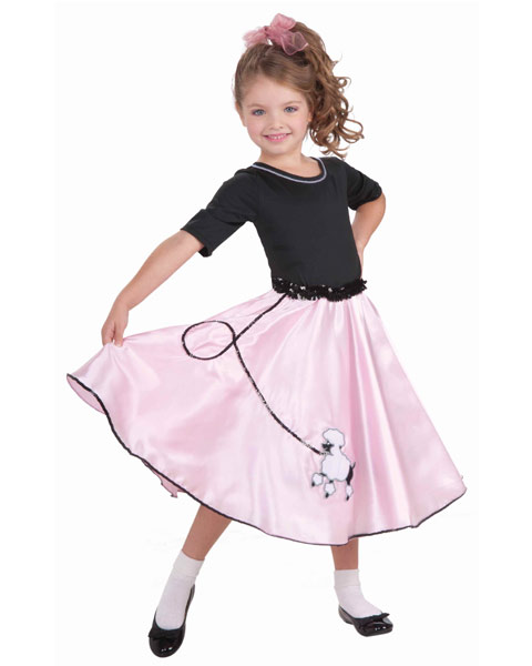 Pretty Poodle Princess Girls Costume