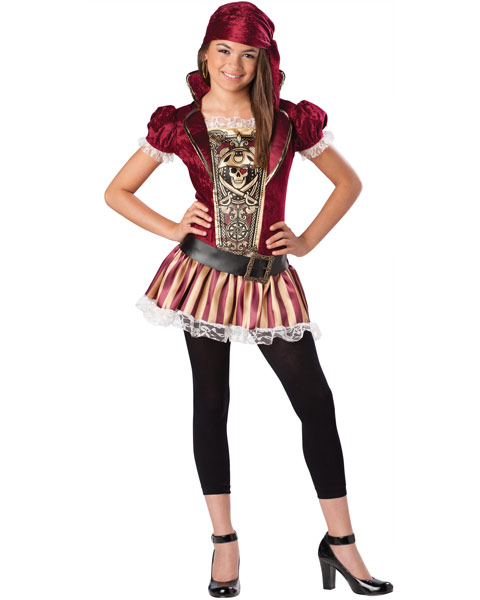 Swashbucklin Sass Girls Costume