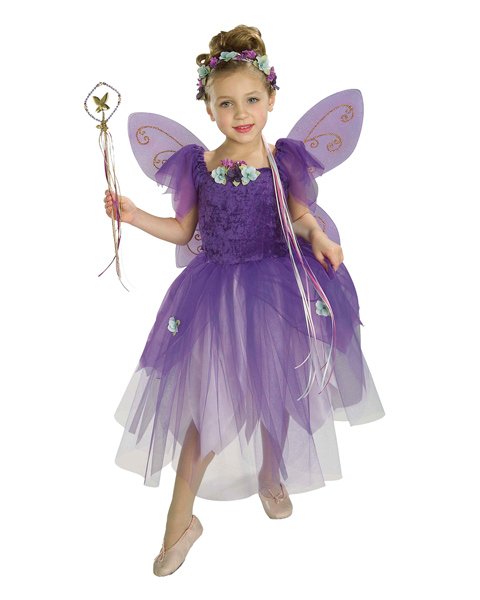 Kids Plum Pixie Costume