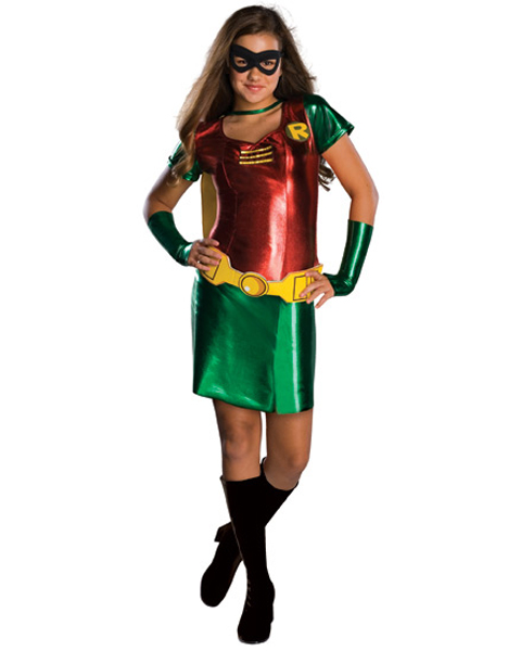 Tween Girls Robin Costume