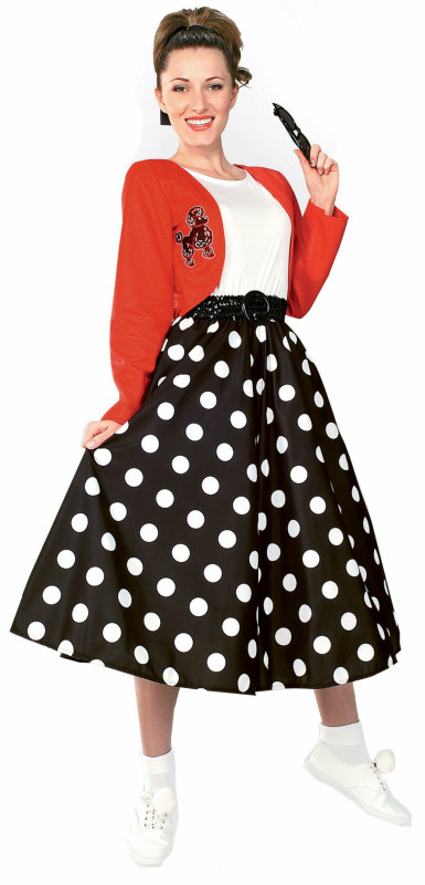 Polka Dot Rocker Adult Costume