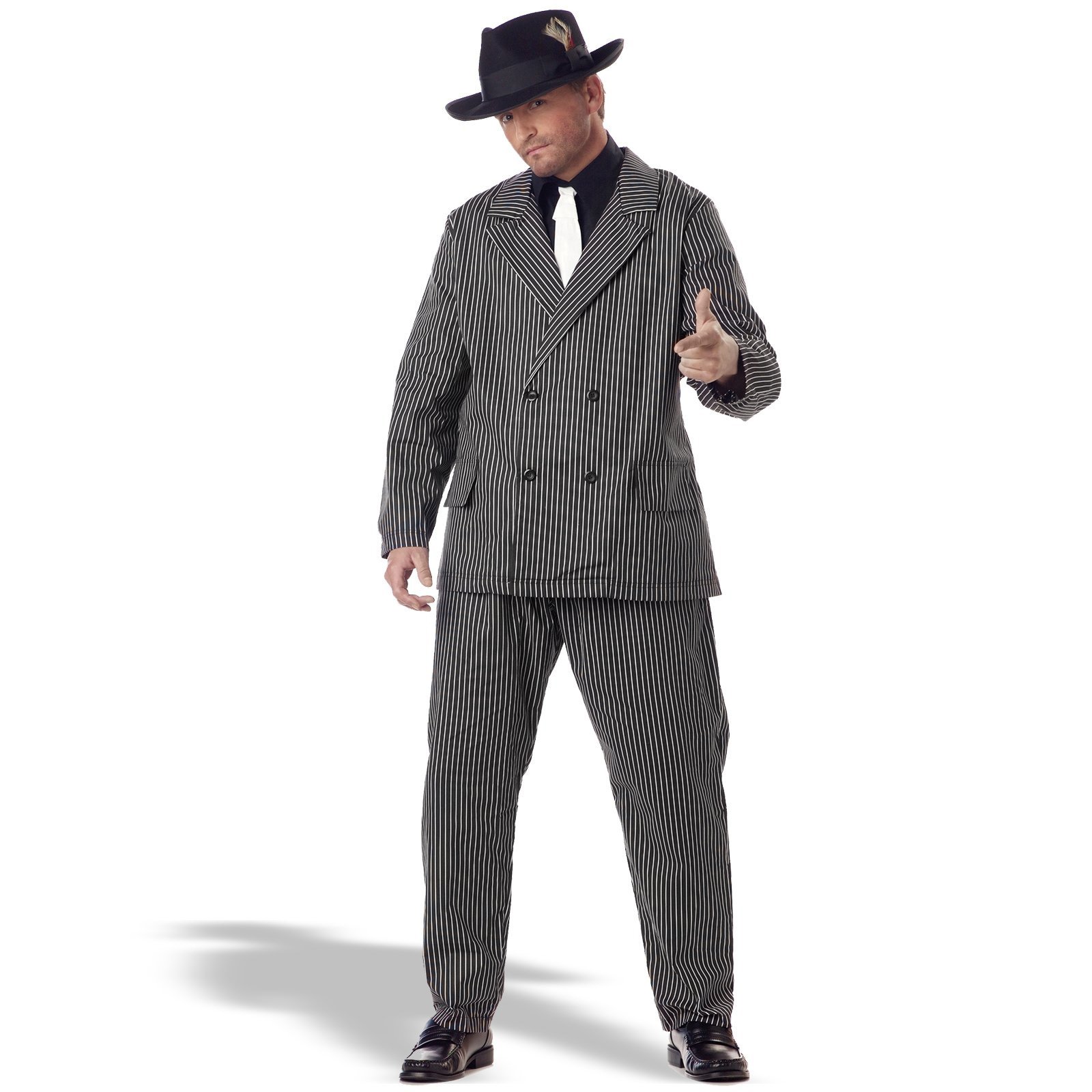 Gangster Adult Plus Costume