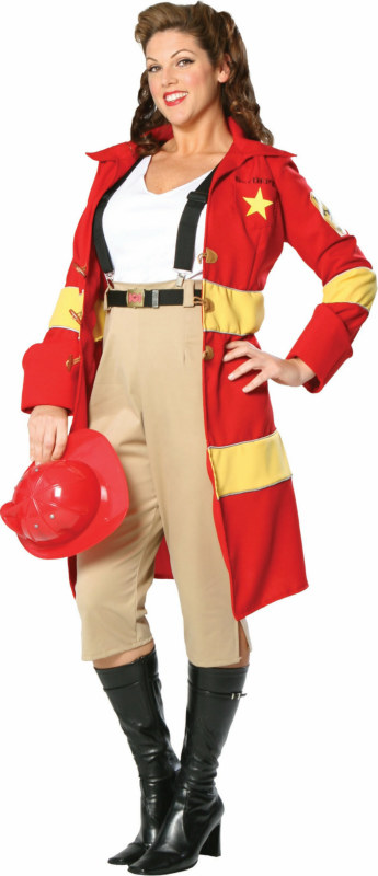 Fire Belle! Plus Adult Costume