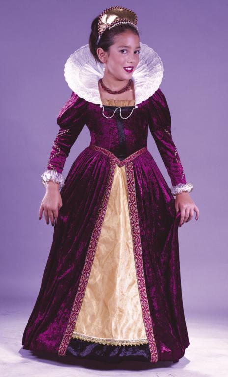 Elizabethan Queen Child Costume