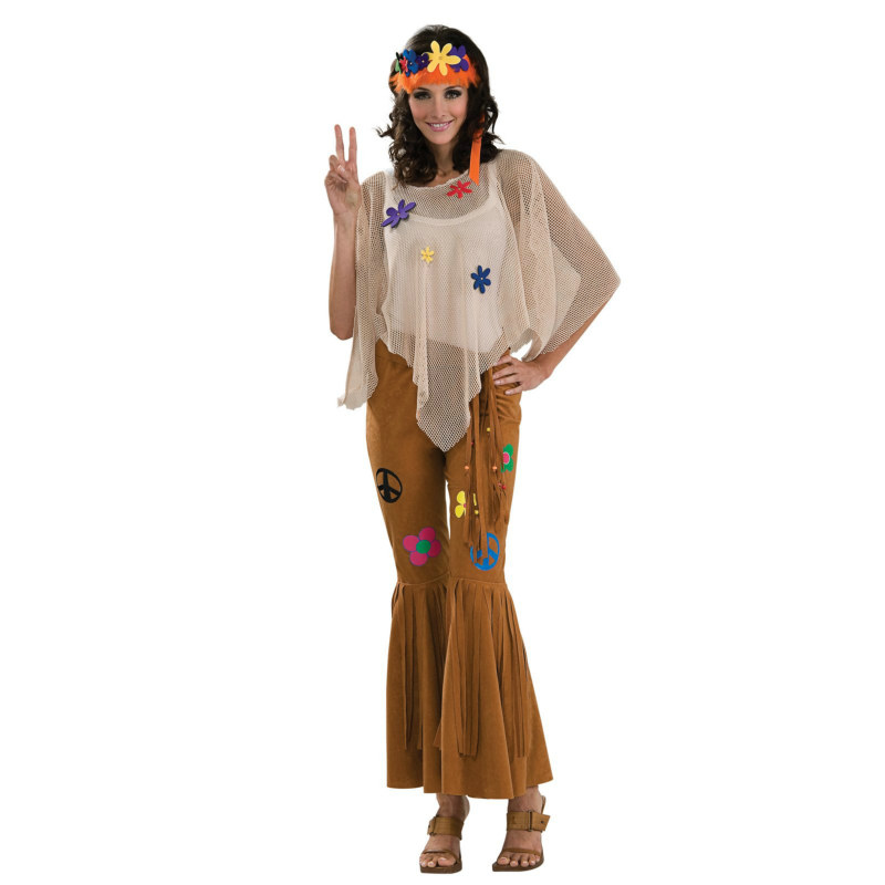 Flower Child Deluxe Adult Costume