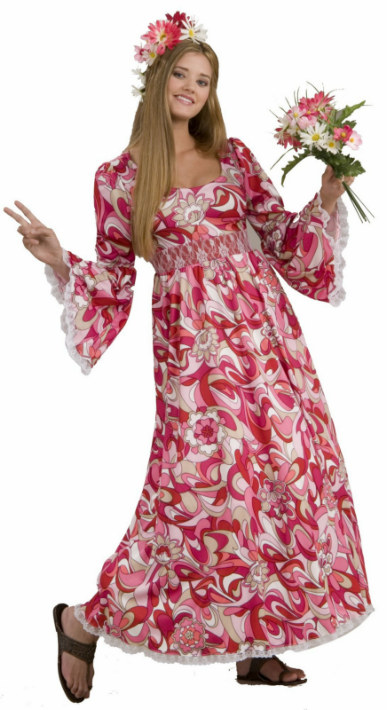 Flower Child Adult Costume