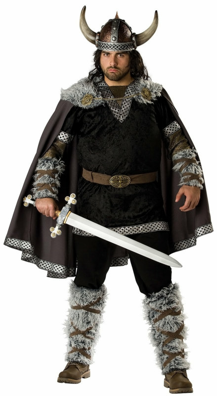 Viking Warrior Adult Plus Costume