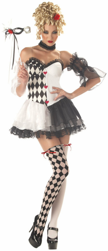 Le Belle Harlequin Adult Costume