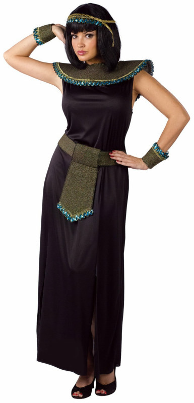 Black/Gold Cleopatra Adult Costume