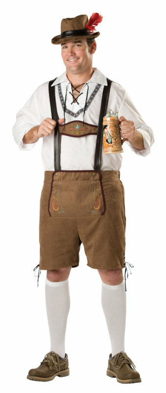 Oktoberfest Guy Adult Plus Costume