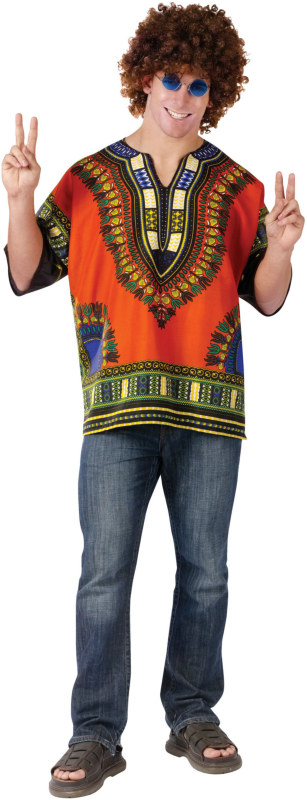 Dashiki Hippie Adult Shirt