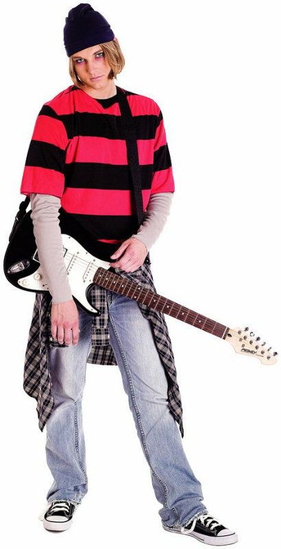 90s Grunge Guy Adult Costume