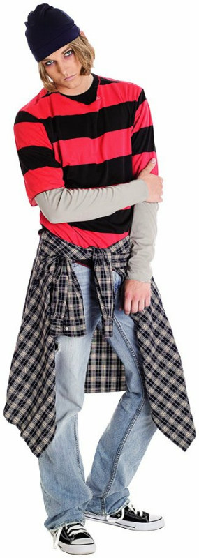 90s Grunge Guy Adult Costume