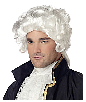 Mens Colonial Wig