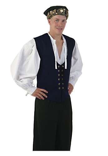 Navy Renaissance Vest