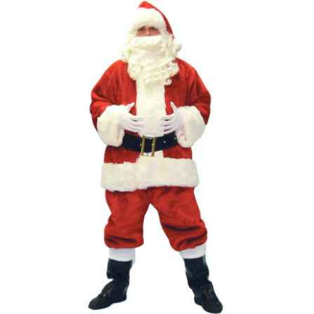 Deluxe Luxury Santa Suit Costume