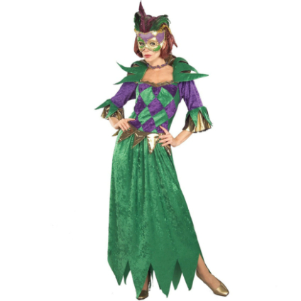 Mardi Gras Madness Adult Costume