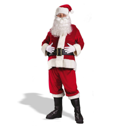 Rich Velvet Santa Suit Costume