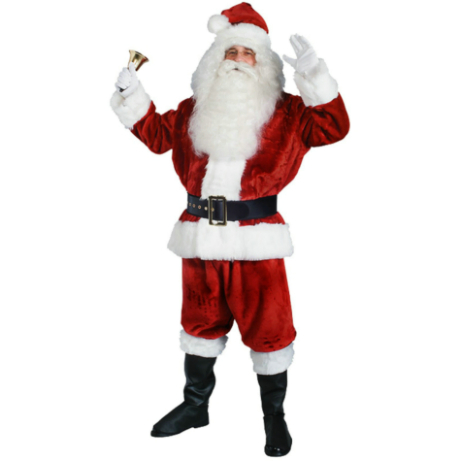 Imperial Santa Suit (Crimson) Costume