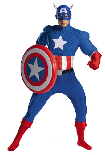 Authentic Captain America Costume