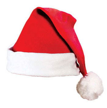 Fleece Santa Hat