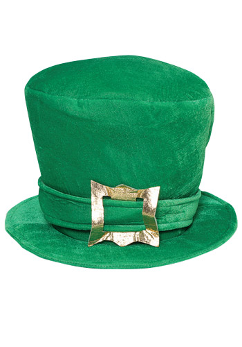 Green Velvet Top Hat