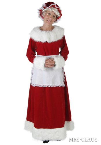 Deluxe Mrs Claus Costume