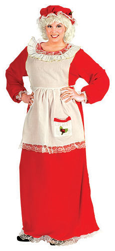 Plus Size Mrs Claus Costume