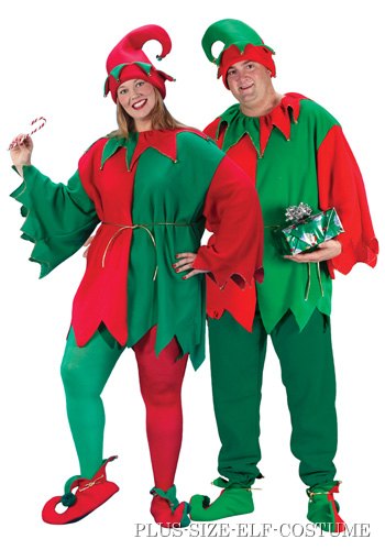 Plus Size Elf Costume