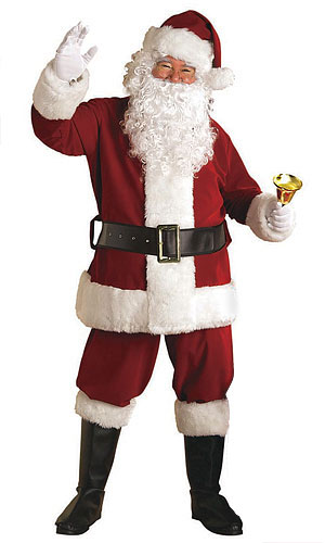 Plus Size Regal Santa Suit